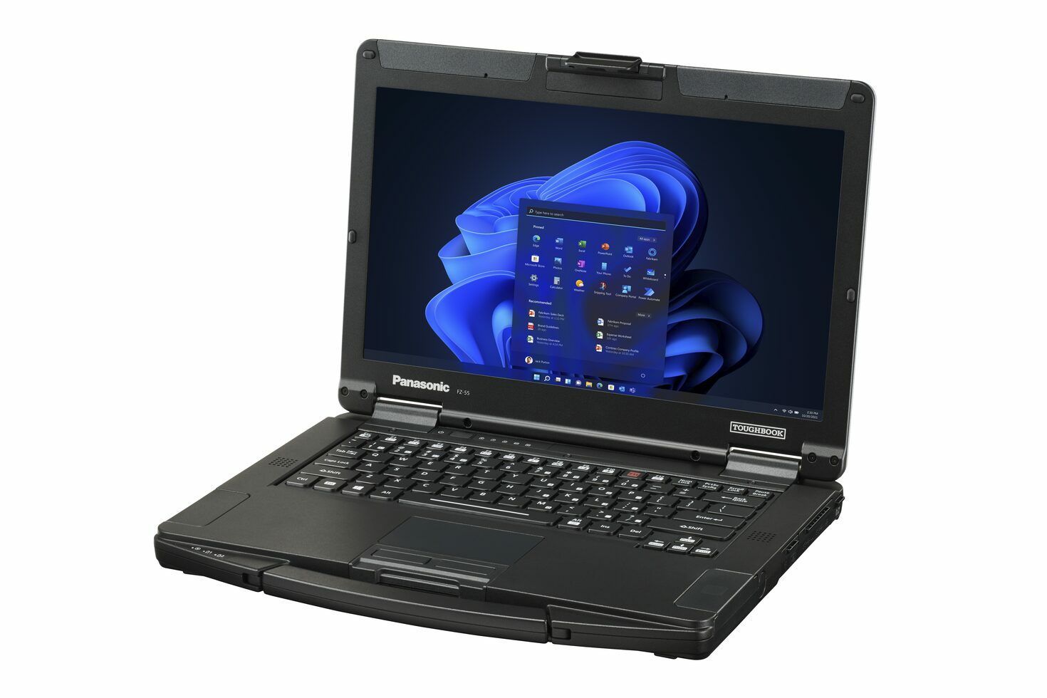 Panasonic Toughbook 55 MK3 Intel Core i5 i5-1345U Computer portatile 35,6 cm (14") 16 GB DDR4-SDRAM 512 GB SSD Wi-Fi 6E (802.11ax) Windows 11 Pro Nero [FZ-55G6601BT]