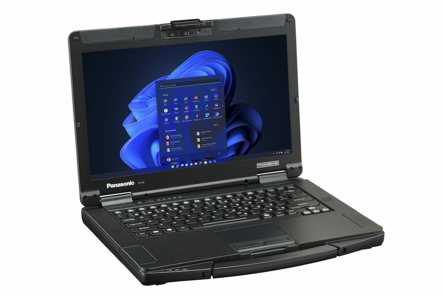Panasonic Toughbook 55 MK3 Intel Core i5 i5-1345U Computer portatile 35,6 cm (14") 16 GB DDR4-SDRAM 512 GB SSD Wi-Fi 6E (802.11ax) Windows 11 Pro Nero [FZ-55G6601BT]