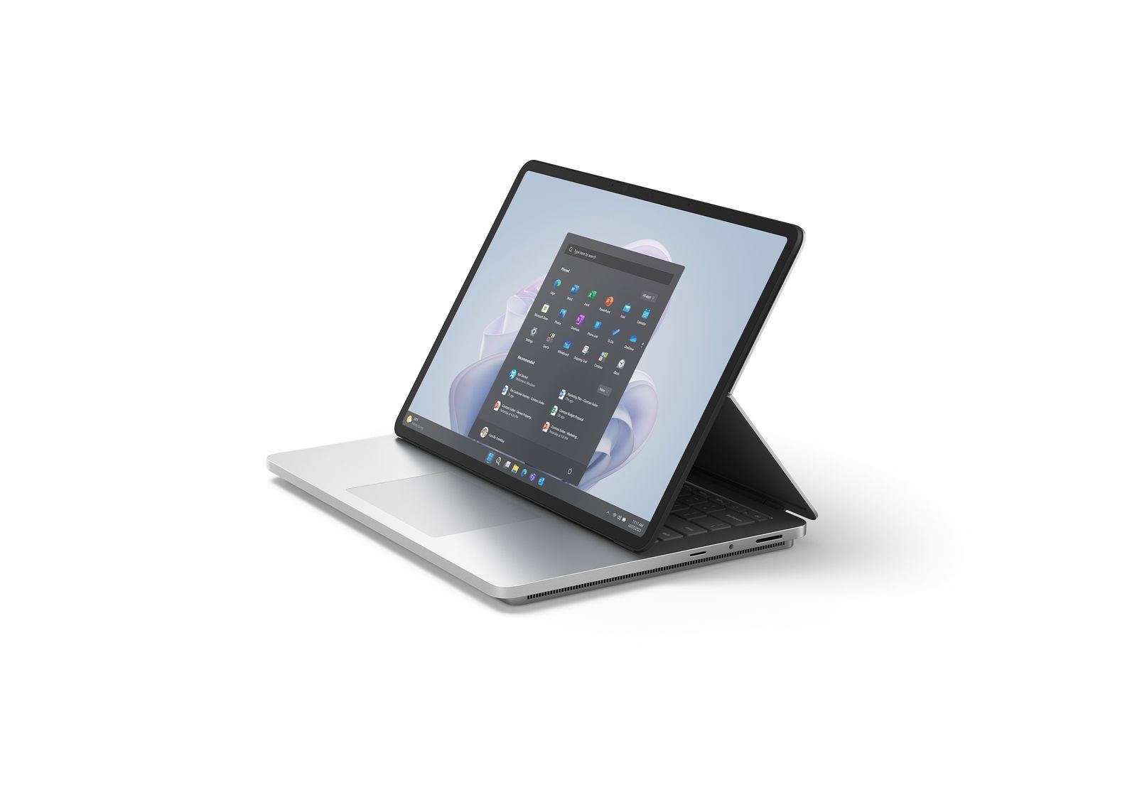 Microsoft Surface Laptop Studio 2 Ibrido (2 in 1) 36,6 cm (14.4") Touch screen Intel Core i7 i7-13800H 64 GB LPDDR5x-SDRAM 1 TB SSD NVIDIA GeForce RTX 4060 Wi-Fi 6E (802.11ax) Windows 11 Pro Platino [Z2F-00010]
