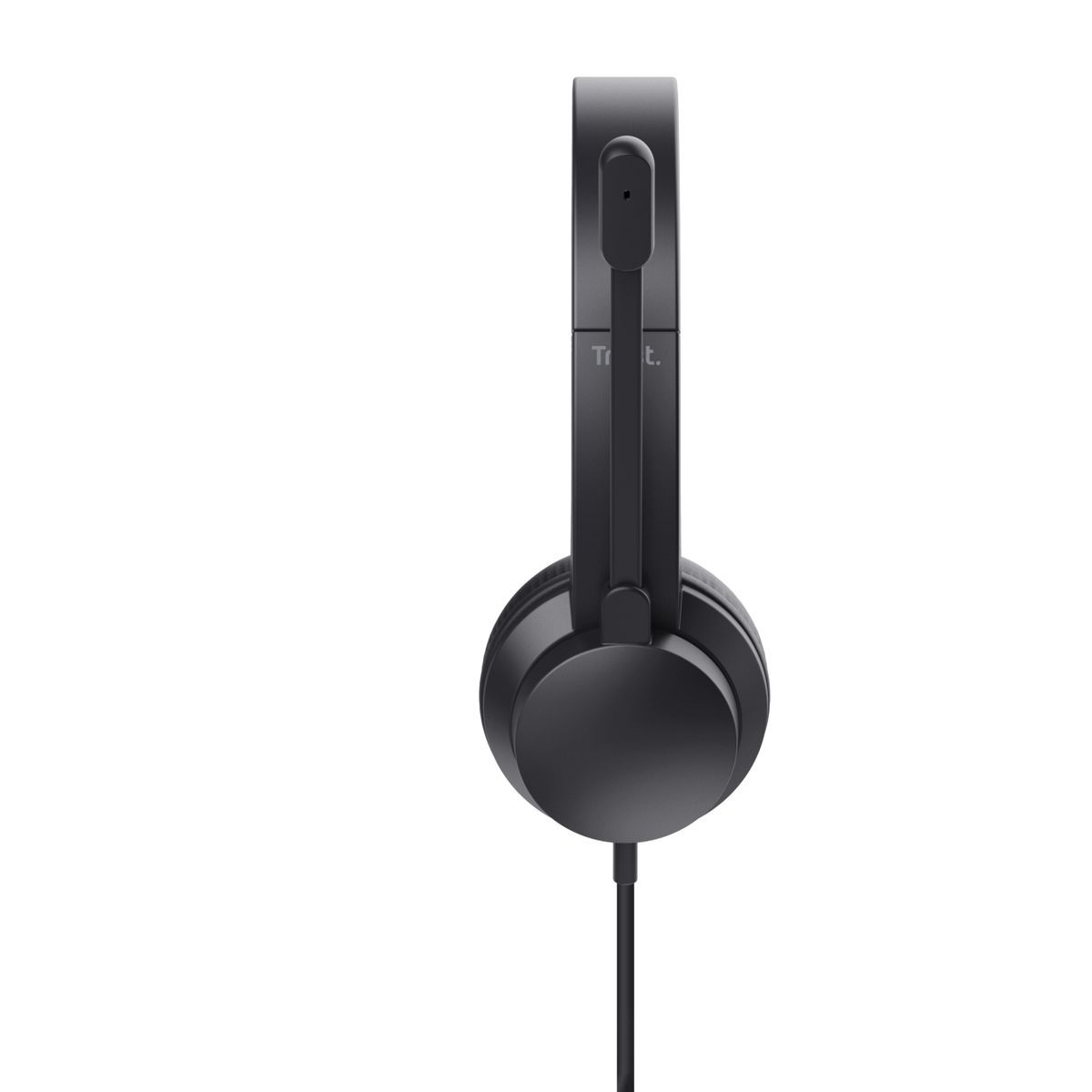 Trust HS-150 Auricolare Cablato A Padiglione Ufficio Nero [25333]