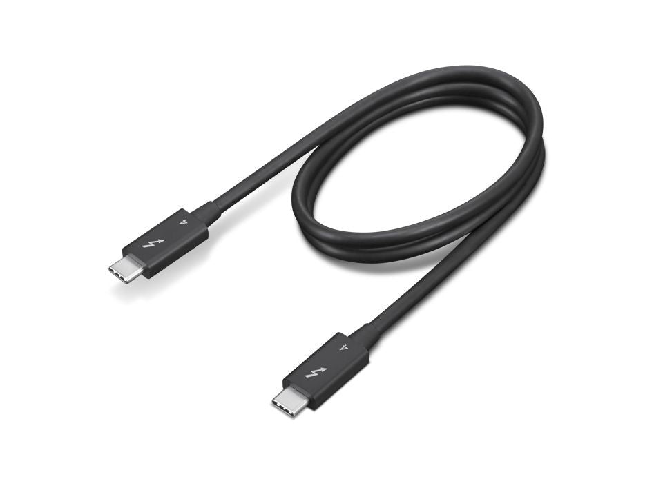 Lenovo 4X91K16968 Cavo Thunderbolt 0,7 m 40 Gbit/s Nero [4X91K16968]