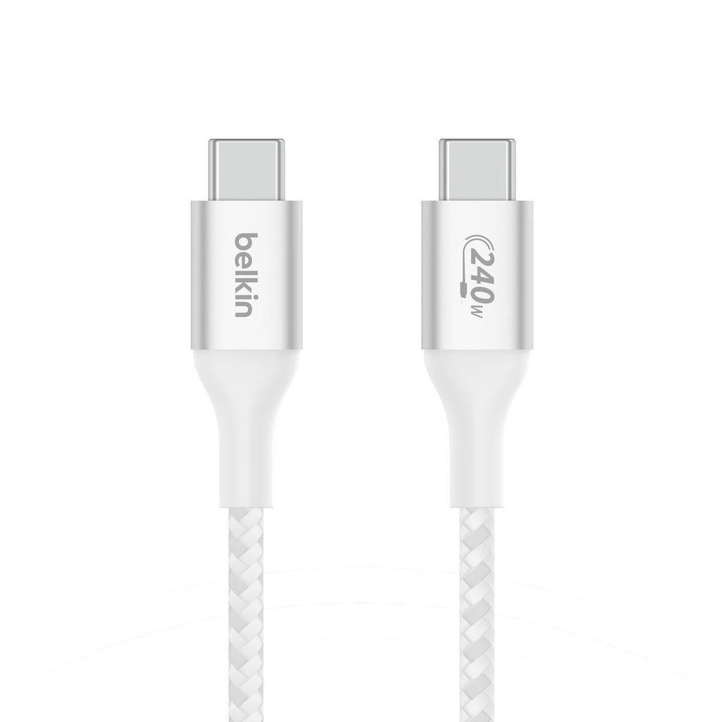 Belkin CAVO 240W USB-C TO USB-C CABLE 1M [CAB015BT1MWH]