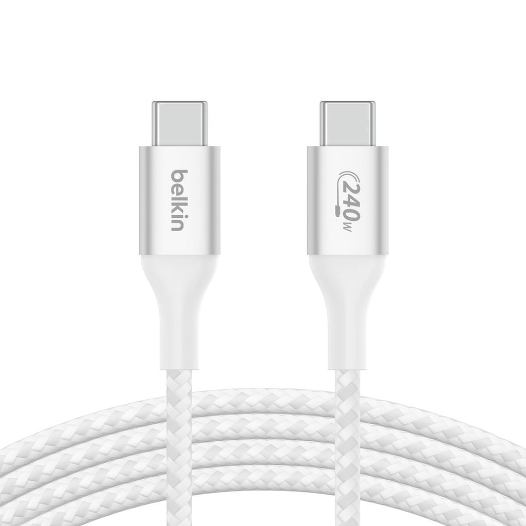 Belkin CAVO 240W USB-C TO USB-C CABLE 1M [CAB015BT1MWH]