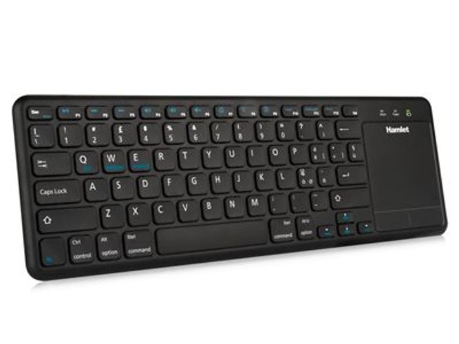 Hamlet XKK400ITA tastiera TV RF Wireless QWERTY Italiano Nero [XKK400ITA]