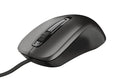 Trust Carve mouse Ufficio Ambidestro USB tipo A Ottico 1200 DPI [23733]