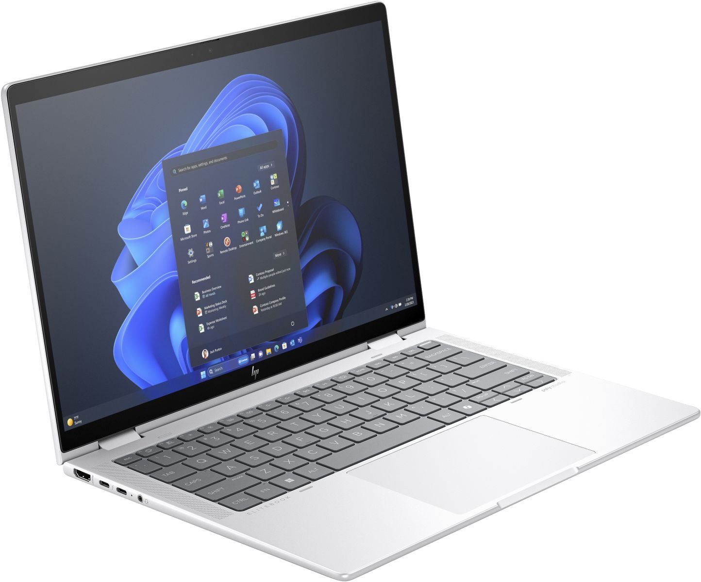 HP Elite x360 1040 G11 Intel Core Ultra 7 155H Ibrido (2 in 1) 35,6 cm (14") Touch screen 2.8K 32 GB LPDDR5-SDRAM 1 TB SSD Wi-Fi 6E (802.11ax) Windows 11 Pro Argento [9G0K0ET#ABZ]