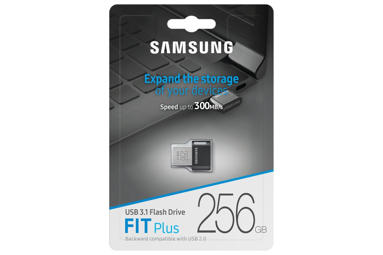Samsung MUF-256AB unità flash USB 256 GB USB tipo A 3.2 Gen 1 (3.1 Gen 1) Grigio, Argento [MUF-256AB/APC]