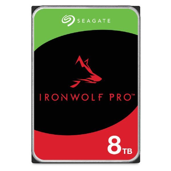 Seagate IronWolf Pro ST8000NT001 disco rigido interno 8 TB 7200 Giri/min 256 MB 3.5" Serial ATA III [ST8000NT001]