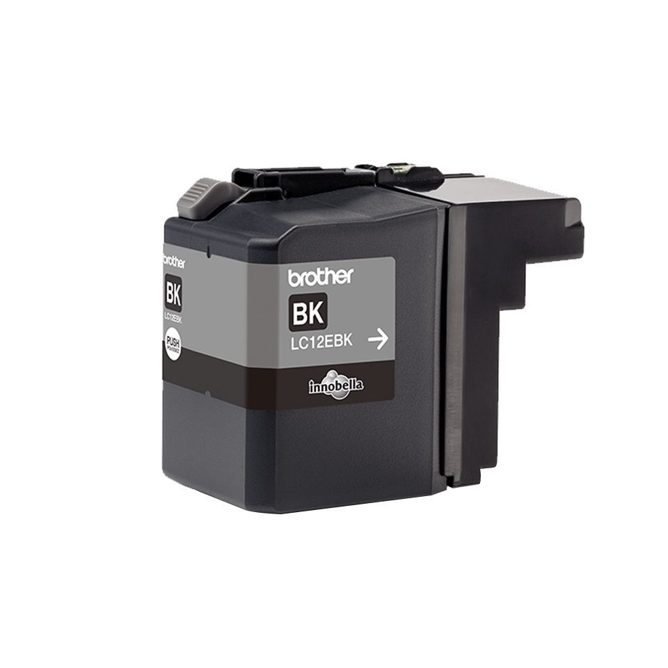 Brother LC12EBK cartuccia d'inchiostro 1 pz Originale Nero [LC12EBK]