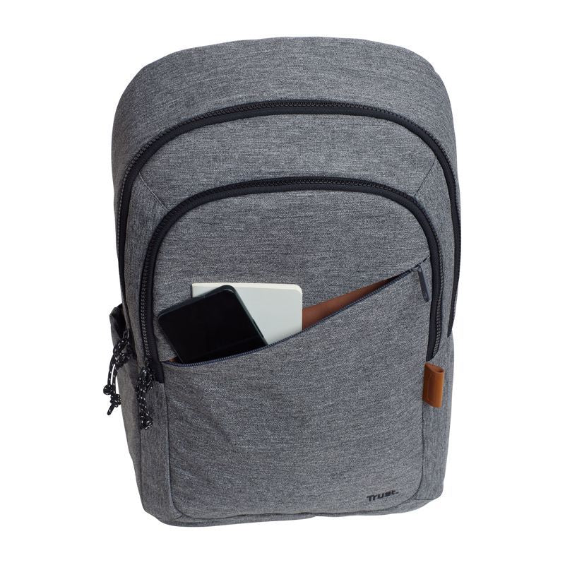 Trust Avana 40,6 cm (16") Zaino Grigio [24981]