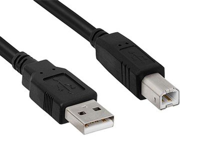 Hamlet XCU2AM-BM18 cavo USB USB 2.0 1,8 m USB A USB B Nero [XCU2AM-BM18]