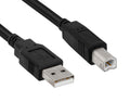 Hamlet XCU2AM-BM18 cavo USB USB 2.0 1,8 m USB A USB B Nero [XCU2AM-BM18]