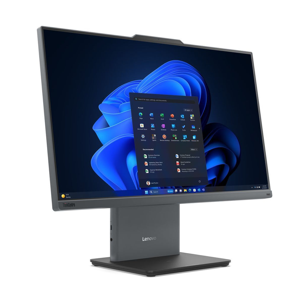 Lenovo ThinkCentre neo 50a 24 Gen 5 U300 60,5 cm (23.8") 1920 x 1080 Pixel PC All-in-one 8 GB DDR5-SDRAM 512 GB SSD Windows 11 Pro Wi-Fi 6 (802.11ax) Grigio [12SC0035IX]