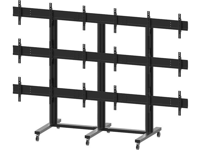 ITB MB9734 55" Portable flat panel floor stand Nero base da pavimento per tv a schermo piatto [MB9734]