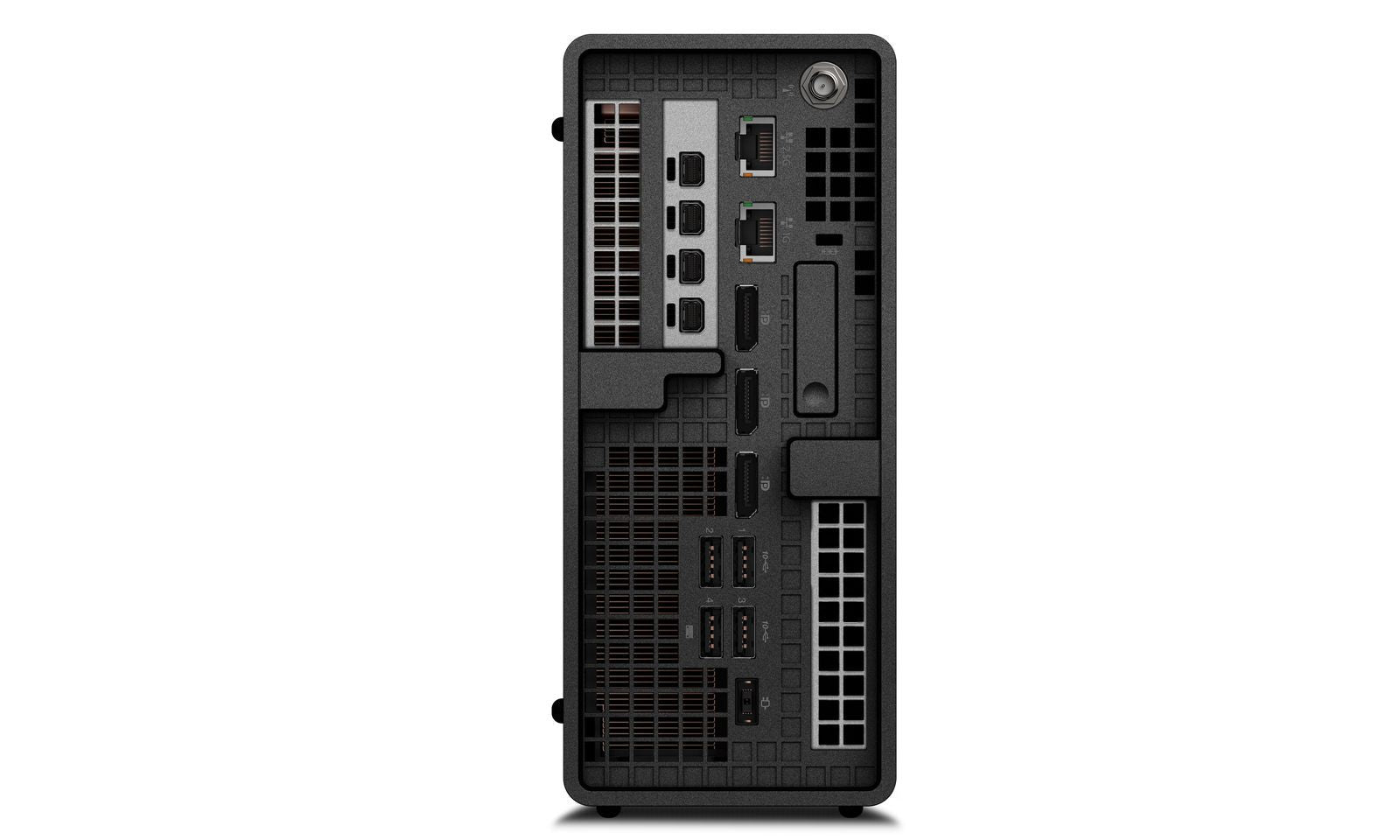 Lenovo ThinkStation P3 Ultra SFF Intel Core i9 i9-14900 32 GB DDR5-SDRAM 1 TB SSD NVIDIA RTX A2000 Windows 11 Pro Mini Tower Stazione di lavoro Nero [30HA004EIX]