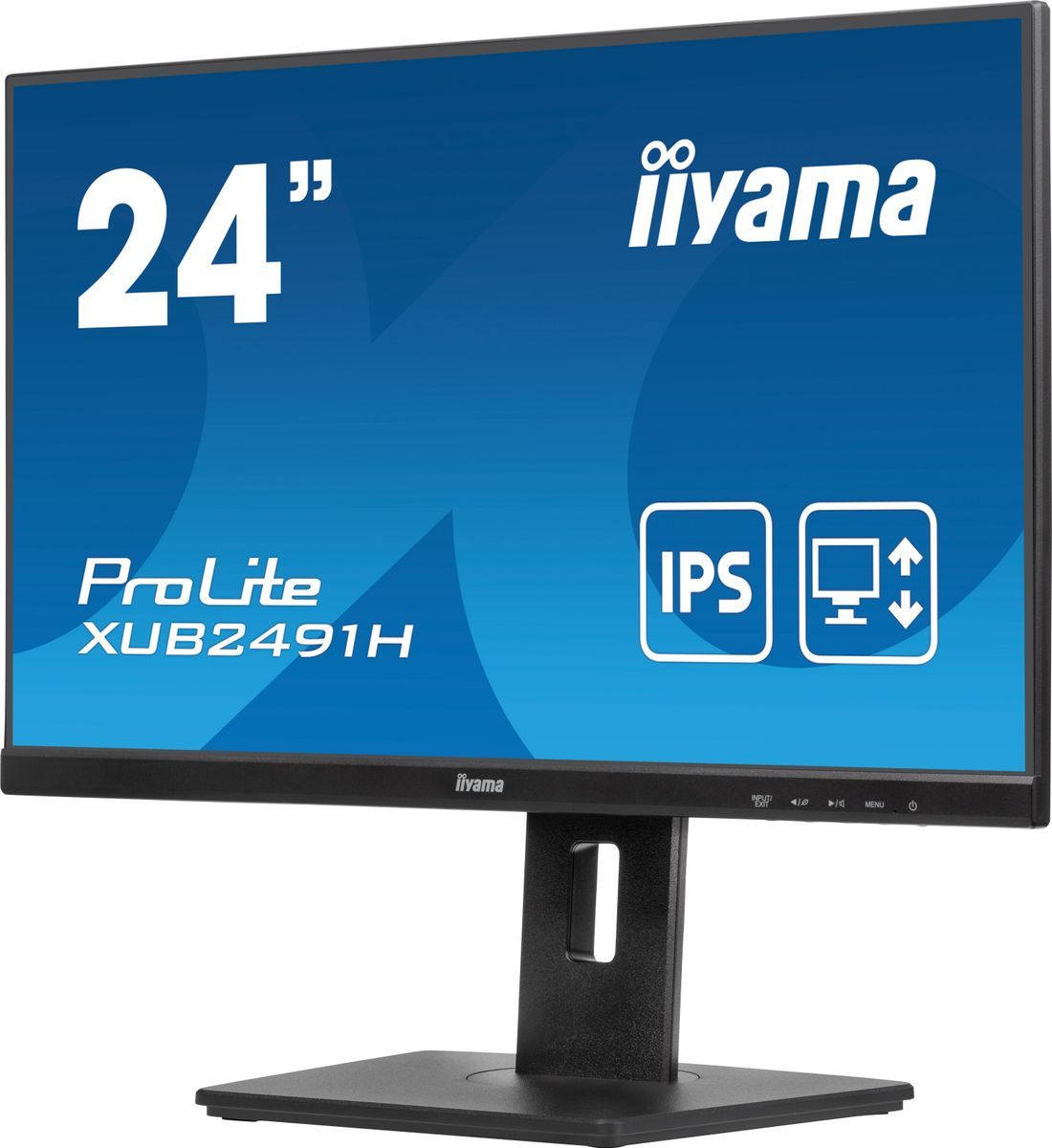 iiyama ProLite XUB2491H-B1 Monitor PC 60,5 cm (23.8") 1920 x 1080 Pixel Full HD LED Nero [XUB2491H-B1]