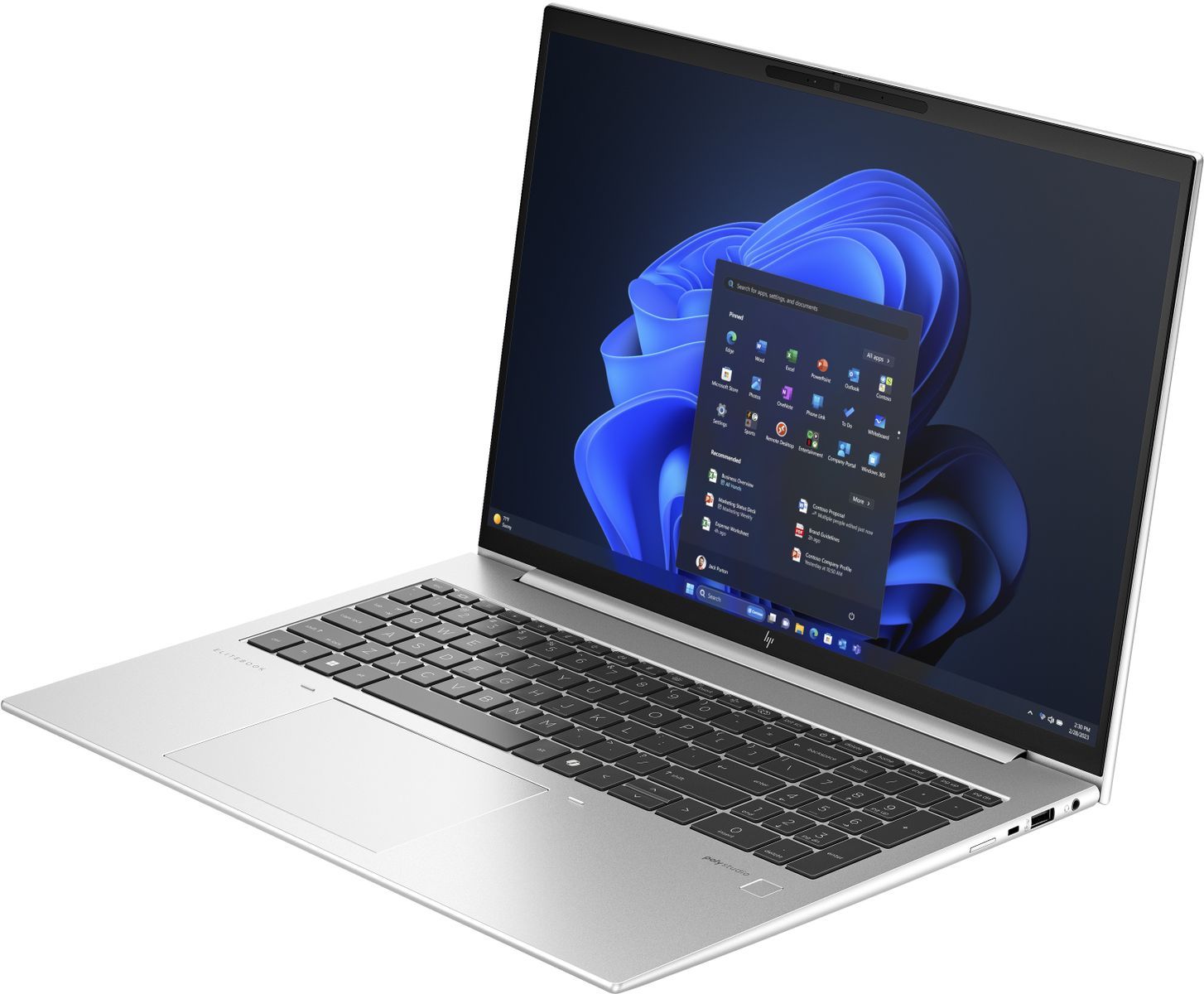 HP EliteBook 865 G11 AMD Ryzen 5 8540U Computer portatile 40,6 cm (16") WUXGA 16 GB DDR5-SDRAM 512 GB SSD Wi-Fi 6E (802.11ax) Windows 11 Pro Argento [9G0Q8ET#ABZ]