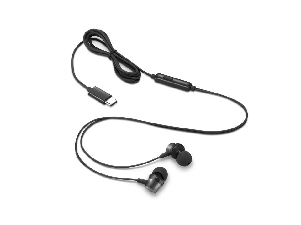 Lenovo 4XD1J77351 cuffia e auricolare Cablato In-ear Ufficio USB tipo-C Nero [4XD1J77351]
