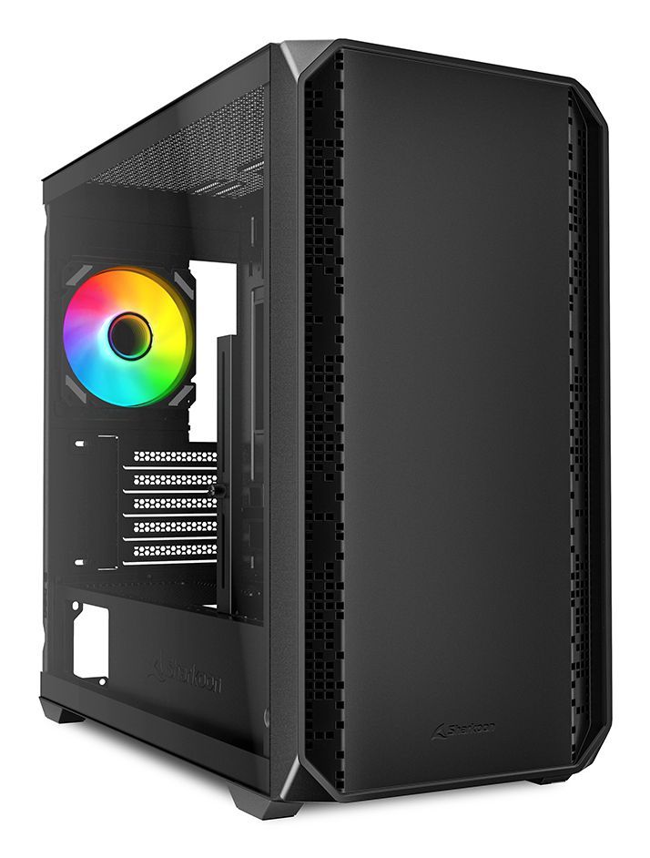 Sharkoon MK2 RGB Micro Tower Nero [MK2RGBBLACK]