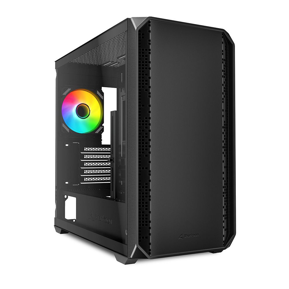 Sharkoon MK2 RGB Micro Tower Nero [MK2RGBBLACK]