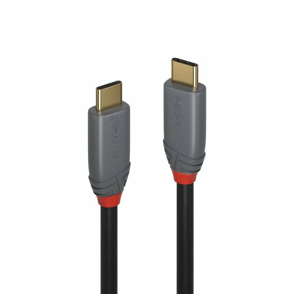 Lindy 36903 cavo USB USB 3.2 Gen 2 (3.1 Gen 2) 2 m USB C Nero [LINDY36903]