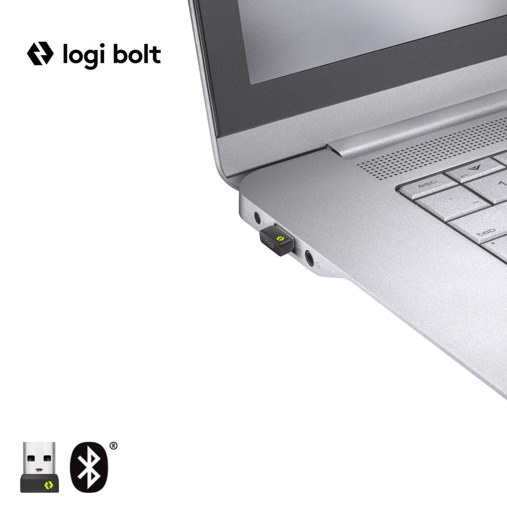 Logitech 910-006274 mouse Ufficio Mano destra RF senza fili + Bluetooth Ottico 4000 DPI [910-006274]