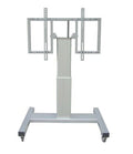 ITB OM06184 carrello e supporto multimediale Carrello multimediale Nero, Argento Pannello piatto [OM06184]