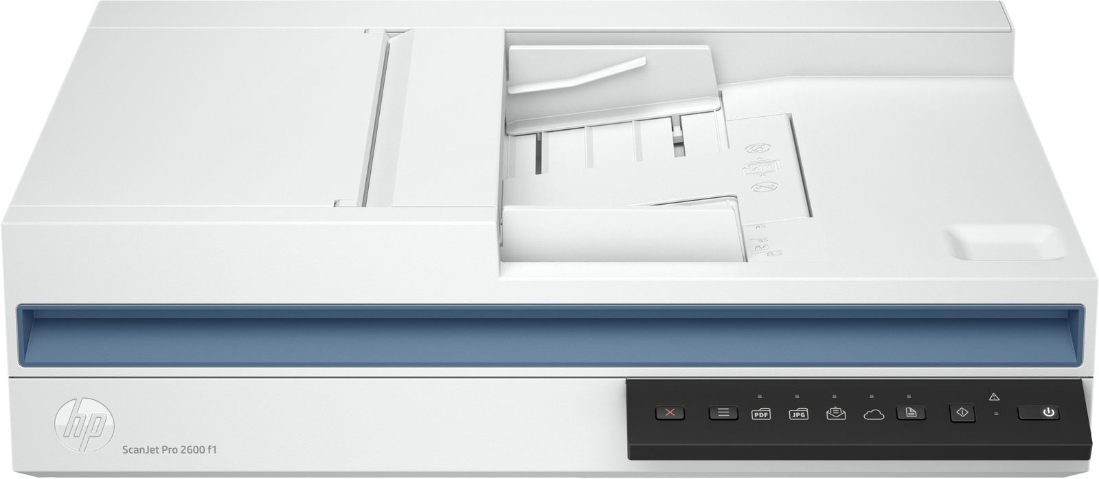HP Scanjet Pro 2600 f1 Scanner piano e ADF 600 x 600 DPI A4 Bianco [20G05A#B19]