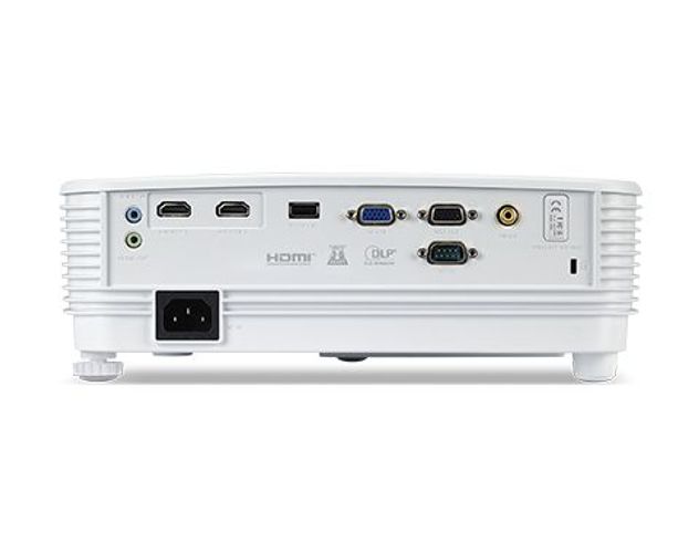 Acer Basic P1157i videoproiettore Proiettore a raggio standard 4500 ANSI lumen DLP SVGA (800x600) Compatibilità 3D Bianco [MR.JUQ11.001]
