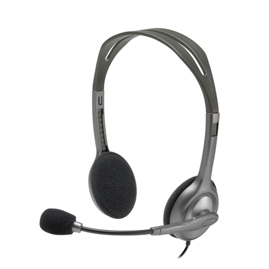 Logitech 981-000593 cuffia e auricolare Cablato A Padiglione Ufficio Grigio [981-000593]