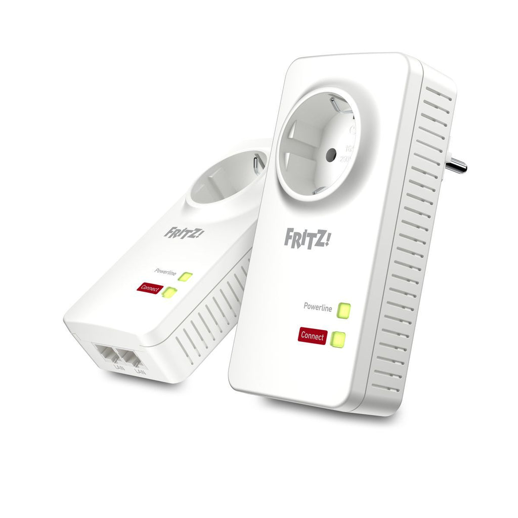 FRITZ!Powerline 1220 Set INT 1200 Mbit/s Collegamento ethernet LAN Bianco 2 pz [20002753]