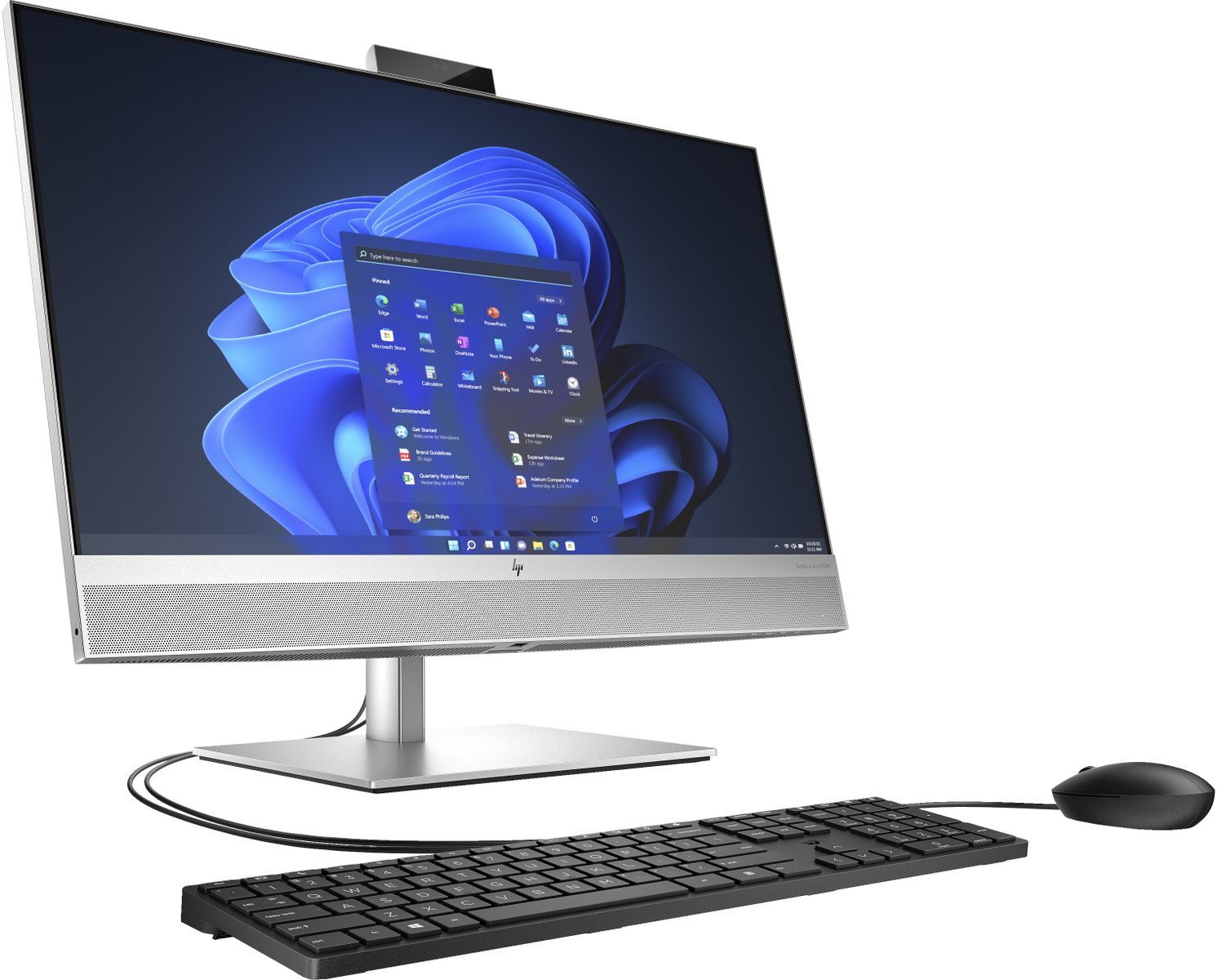 HP EliteOne 870 G9 Intel Core i7 i7-14700 68,6 cm (27") 1920 x 1080 Pixel PC All-in-one 32 GB DDR5-SDRAM 1 TB SSD Windows 11 Pro Wi-Fi 6E (802.11ax) Argento [99A42ET#ABZ]