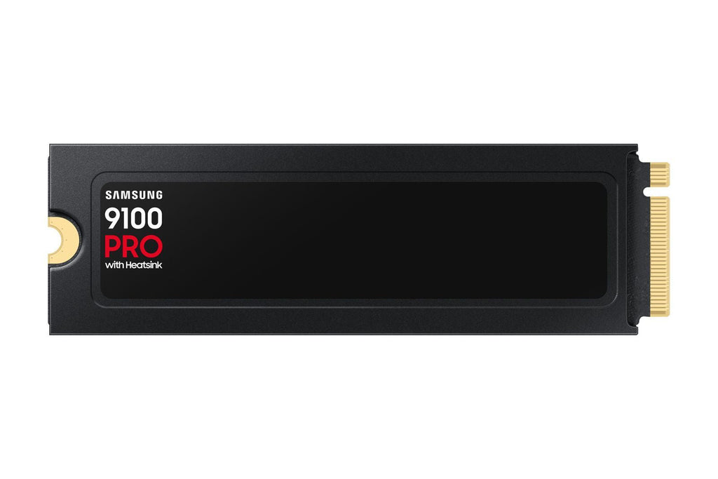 Samsung 9100 PRO Heatsink PCIe 5.0 NVMe M.2 SSD - 4 TB [MZ-VAP4T0CW]
