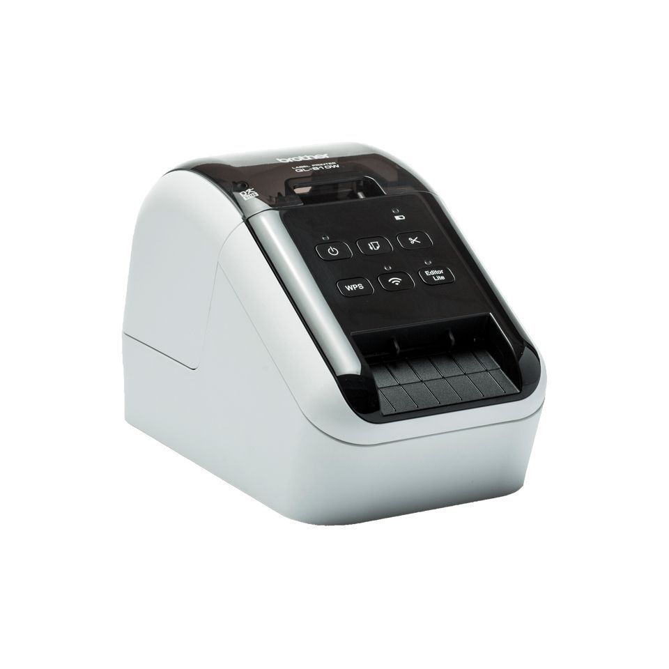 Brother QL-810W stampante per etichette (CD) Termica diretta A colori 300 x 600 DPI 176 mm/s Con cavo e senza cavo DK Wi-Fi [QL810WCUA1]