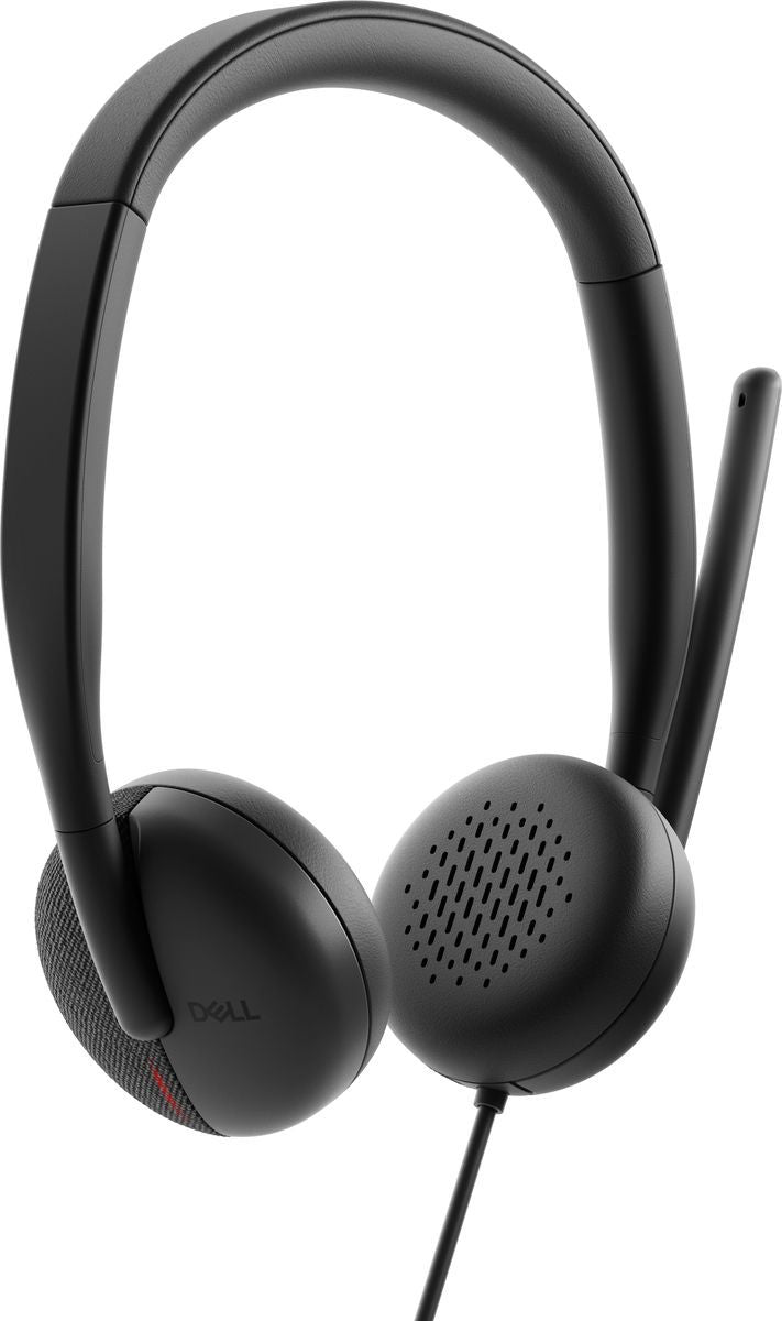 DELL WH3024 Auricolare Cablato A Padiglione Musica e Chiamate USB tipo-C Nero [WH3024-DWW]