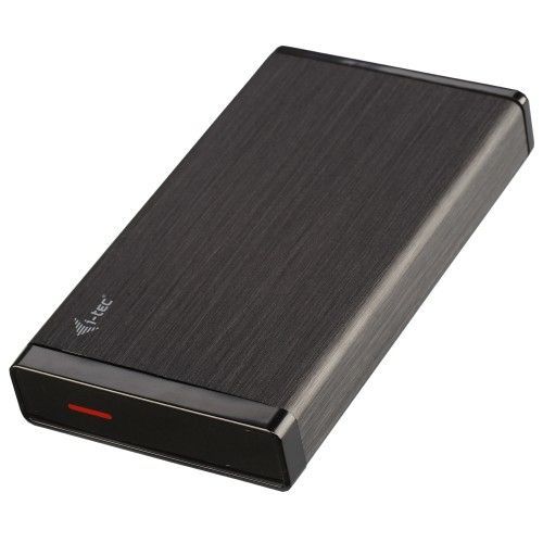 i-tec MYSAFE35U401 contenitore di unità di archiviazione Box esterno HDD Nero, Metallico 3.5" [MYSAFE35U401]
