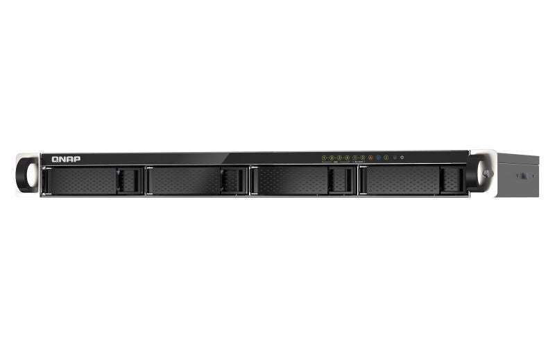 QNAP TS-435XEU NAS Rack (1U) Marvell CN9131 4 GB DDR4 0 TB QNAP QTS Nero, Grigio [TS-435XEU-4G]