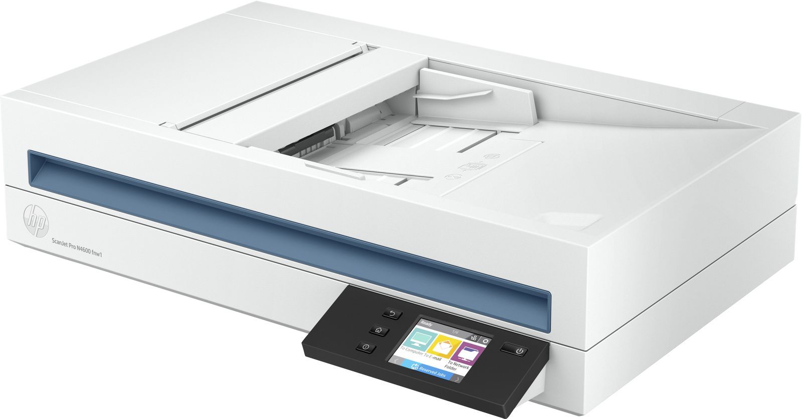 HP Scanjet Pro N4600 fnw1 Scanner piano e ADF 1200 x 1200 DPI A5 Bianco - Scatola aperta [20G07A#B19]