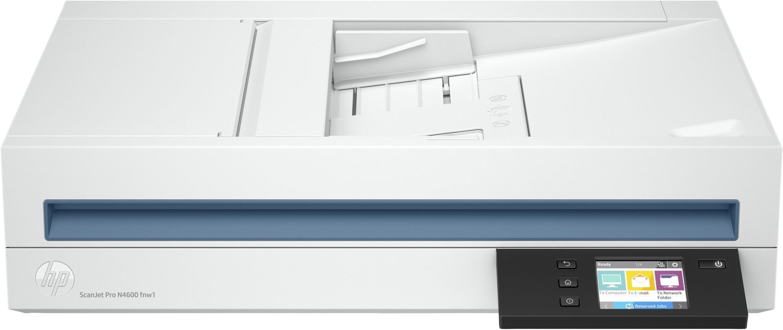 HP Scanjet Pro N4600 fnw1 Scanner piano e ADF 1200 x 1200 DPI A5 Bianco - Scatola aperta [20G07A#B19]