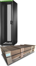 APC Easy Rack 600mm/42U/1000mm , with Roof, Side panel Rack indipendenti Nero [ER6202FP1]