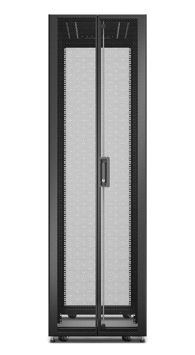 APC Easy Rack 600mm/42U/1000mm , with Roof, Side panel Rack indipendenti Nero [ER6202FP1]