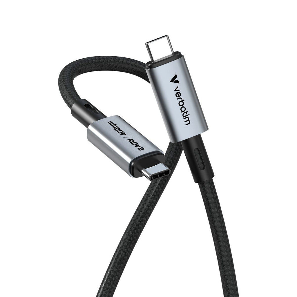 VERBATIM SYNC CHARGE CABLE USB-C 240W 40GBPS 1,2M [31847]