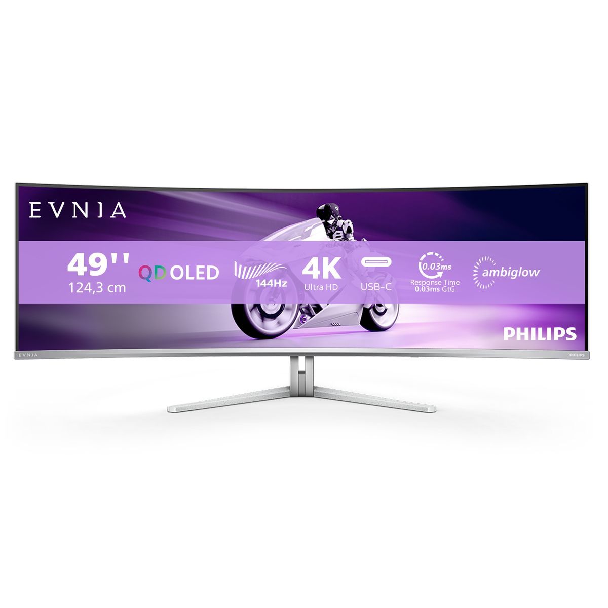 Philips Monitor 48,8" QD-OLED [49M2C8900L/00]