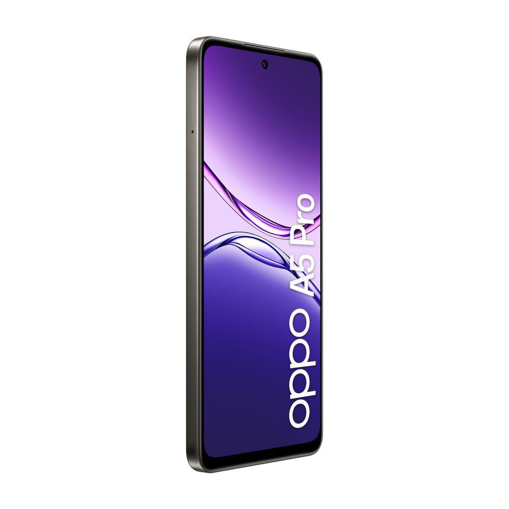 OPPO A5 Pro Smartphone, Foto AI 50MP, Frontale 8MP, Display 6.67 90HZ LCD HD+, 5800mAh, RAM 8(Esp4GB/6GB/8GB)+ROM 256GB (esp1TB), IP69, [Versione Italia], Black Brown [0150870287]