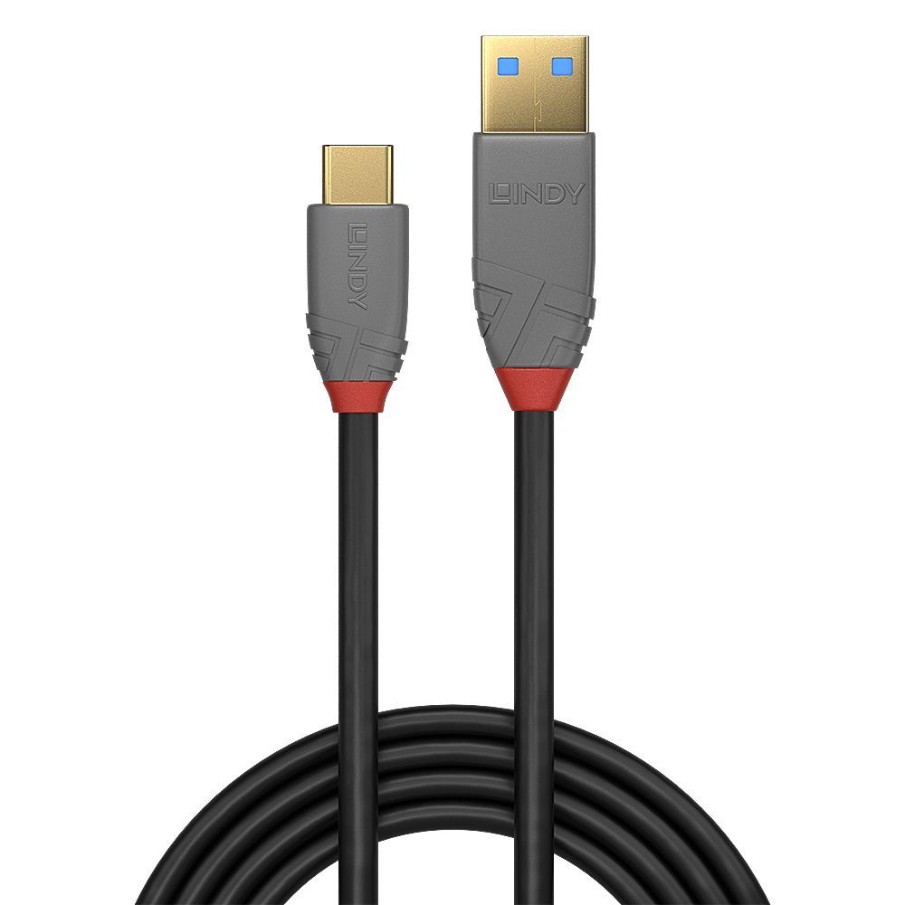 Lindy 36913 cavo USB 2 m USB C USB A Nero [LINDY36913]