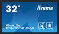 iiyama TF3239AS-B1AG visualizzatore di messaggi Pannello piatto per segnaletica digitale 80 cm (31.5") LED 500 cd/m 2.4K Ultra HD Nero Touch screen Processore integrato Android 24/7 [TF3239AS-B1AG]