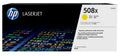 HP Cartuccia Toner giallo originale ad alta capacità LaserJet 508X [CF362X]