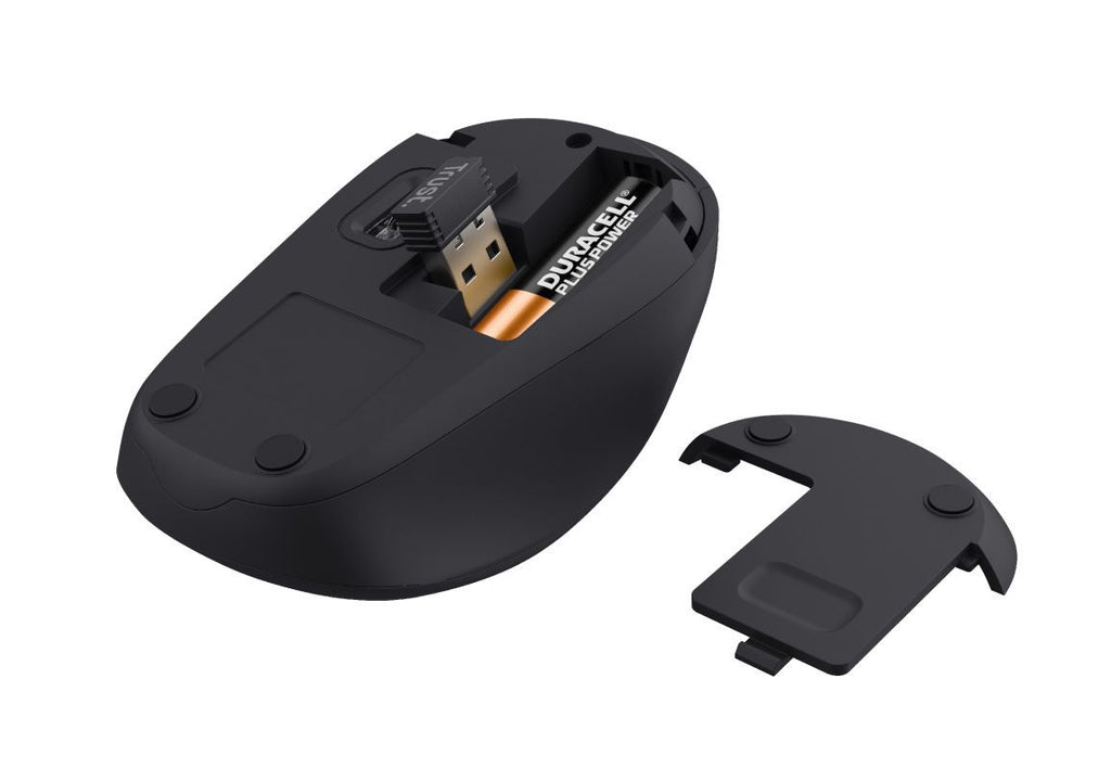 Trust Yvi+ mouse Ufficio Mano destra RF Wireless Ottico 1600 DPI [24550]