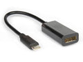 Hamlet XVAUC-DP4K cavo e adattatore video USB tipo-C DisplayPort Nero [XVAUC-DP4K]