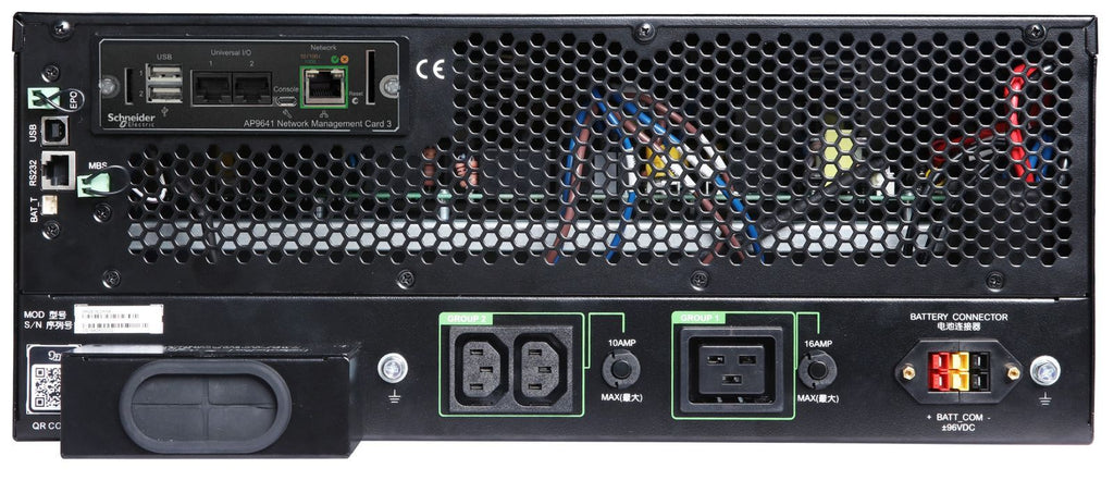 APC SRTG6KXLI gruppo di continuità (UPS) Doppia conversione (online) 6 kVA 6000 W 3 presa(e) AC [SRTG6KXLI]